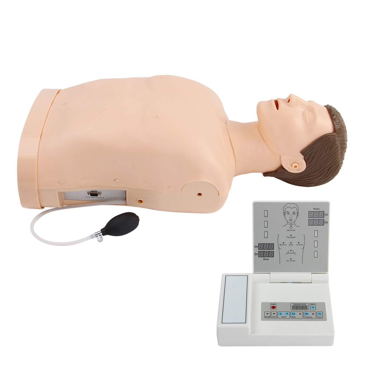 高級電子半身心（xīn）肺複蘇訓練模擬人